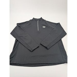 Sunice Pullover Mens XL Black Tobey Lightweight‎ 1/2 Zip Medinah Country Club
